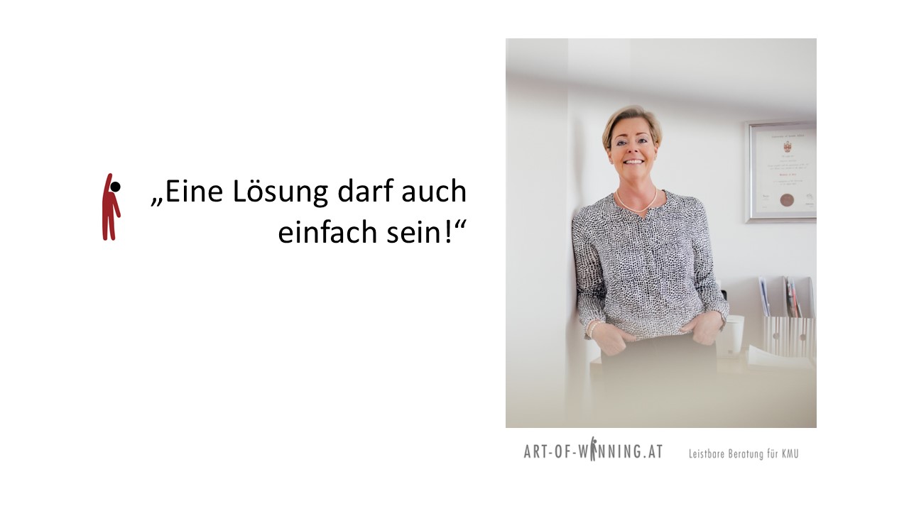 Eine Lösung darf auch einfach sein!