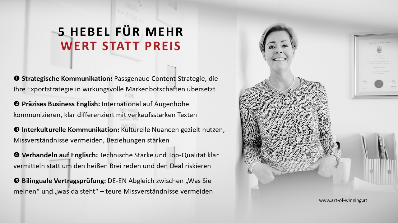 Sympathisch zurückhaltend – aber im Export zu leise?
