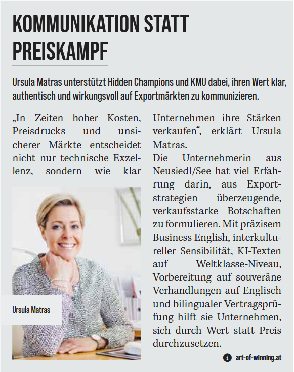 Kommunikation statt Preiskampf - Warum Wahrnehmung entscheidet