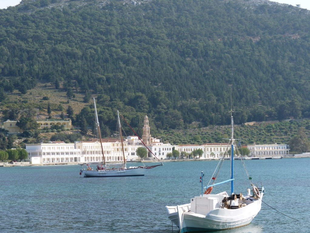 Nissos Symi, mouillage de Panormitis.