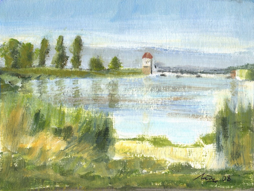 Brücke bei Lindaunis