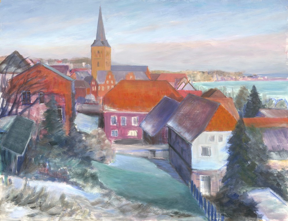 Winterblick auf Plön