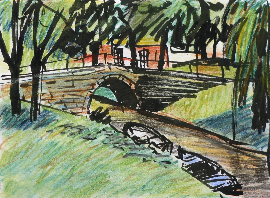 Kanal in Friedrichstadt