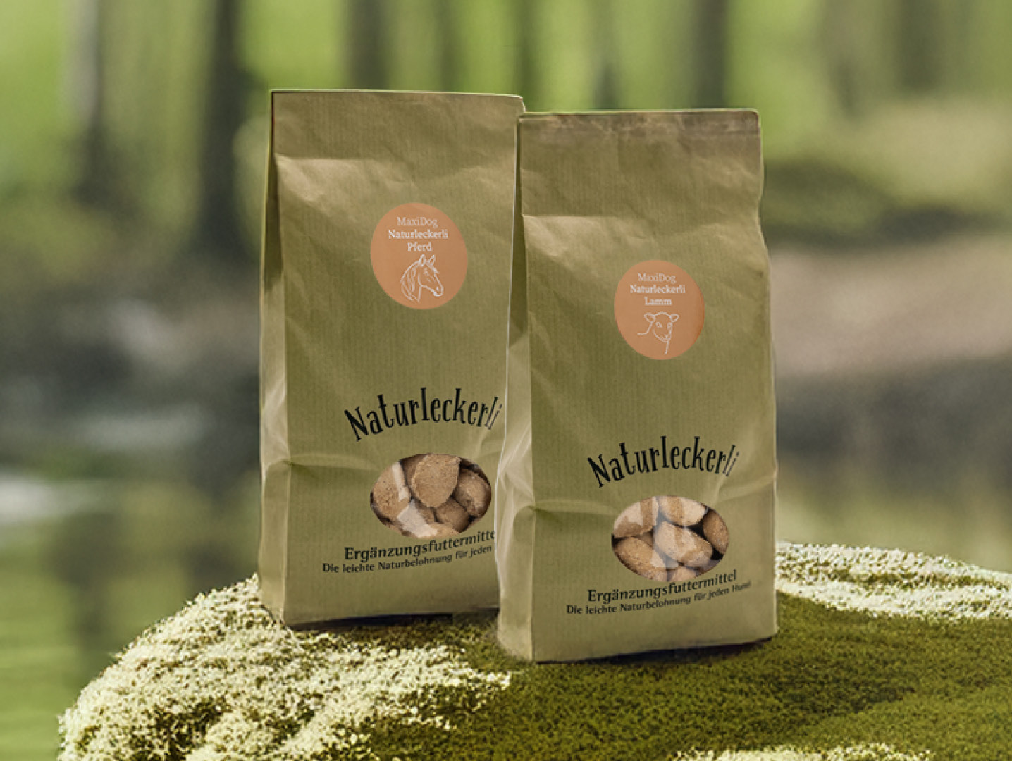 MaxiDog Naturleckerli mit Pferd & Lamm - NEU am Juli 2025