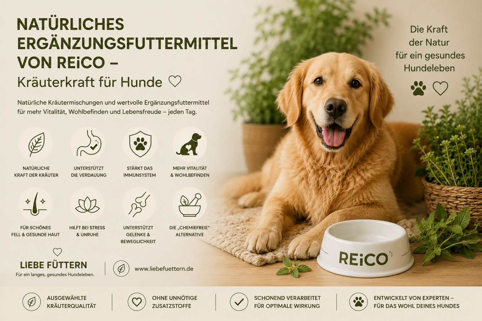 Ergänzungsfuttermittel von REiCO
