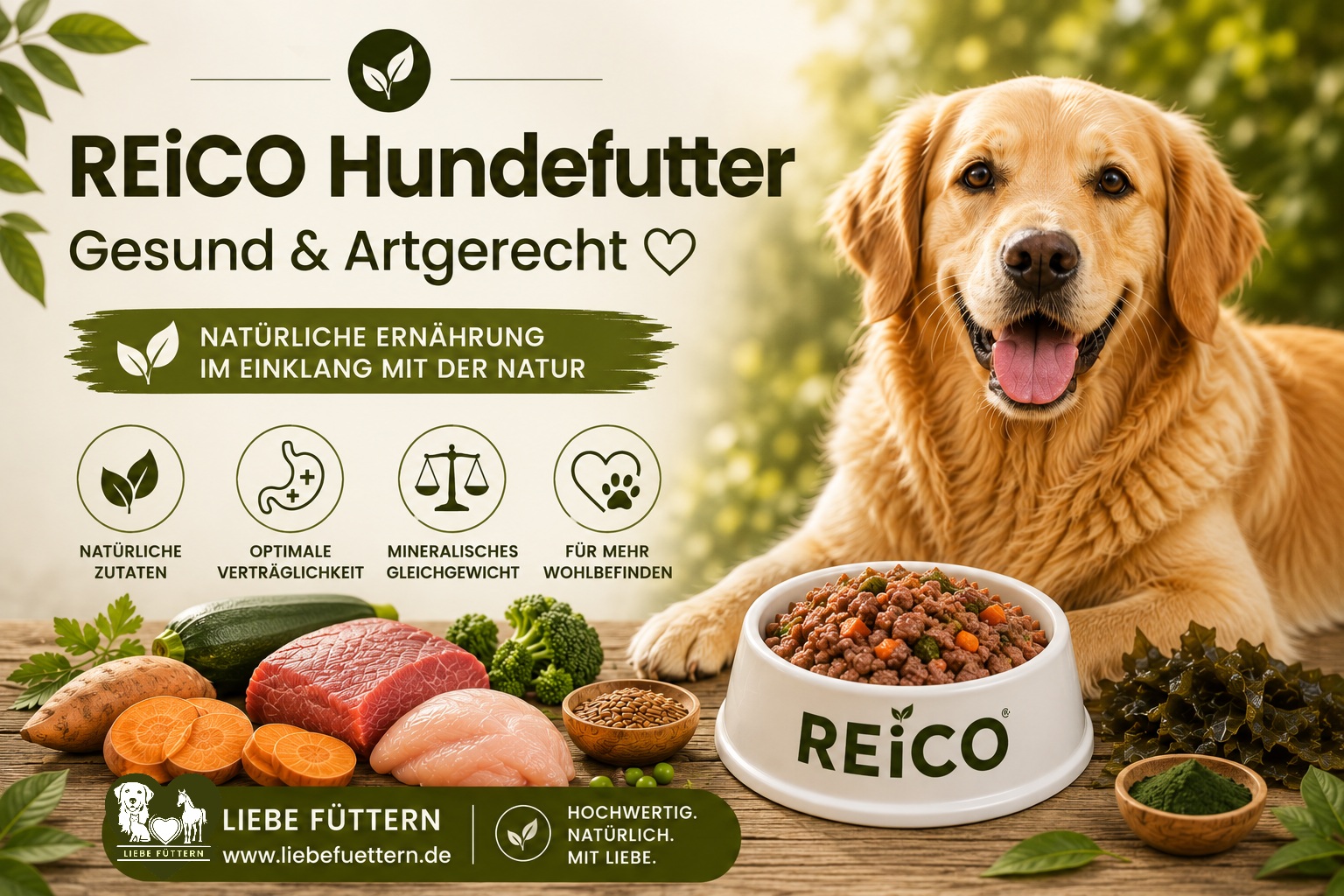 REiCO Hundefutter – Hundeernährung Gesund & Artgerecht