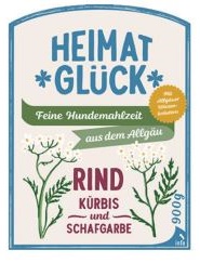 Heimatglück Rind - Reico Hundewurst Rind.