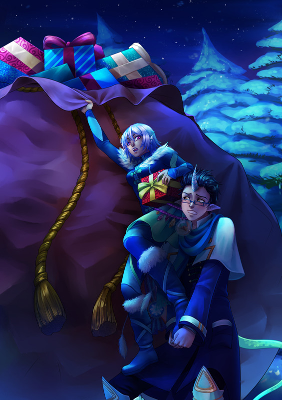 Illustration Weihnachtsevent 2019