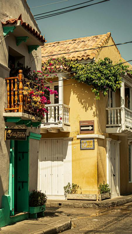 Es geht auf City Tour durch Cartagena