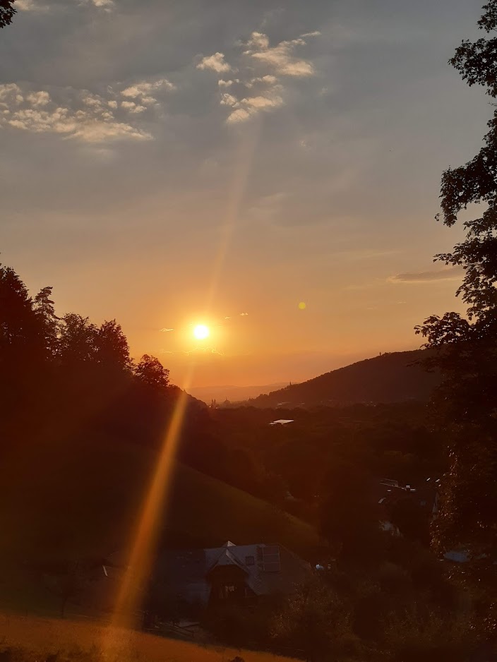 Abendstimmung über Littenweiler