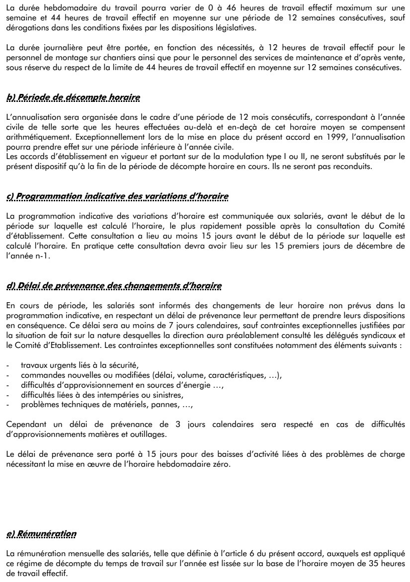 Rachat De Rtt Par Les Entreprises Accord d'entreprise RTT du 27/07/1999 - Site de fo-vpf!