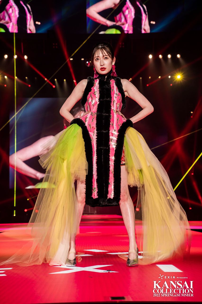 「EXIA Presents KANSAI COLLECTION THE BRILLIANT RUNWAY 2nd」モデル：吉田朱里