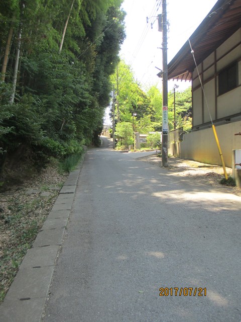 すっかりきれいになった道路とその周辺です