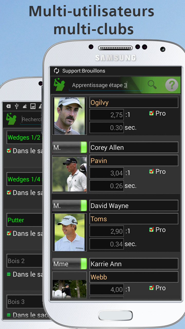 Swing tempo, rythme, et timing Mobile Golf Tempo Training App
