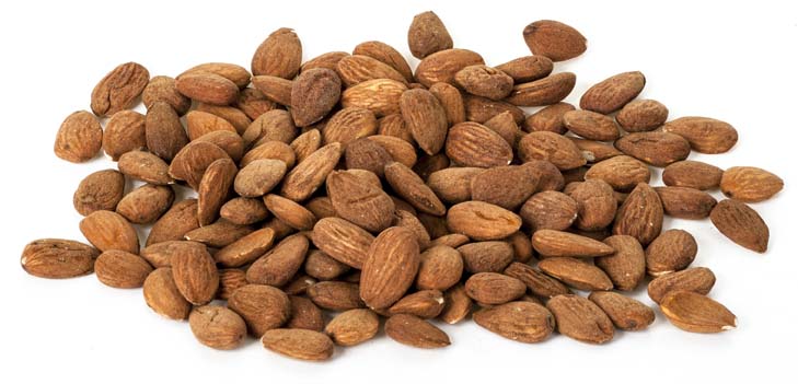 Mandeln braun
