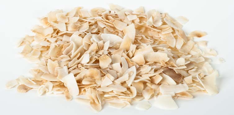 Cocos-chips geröstet