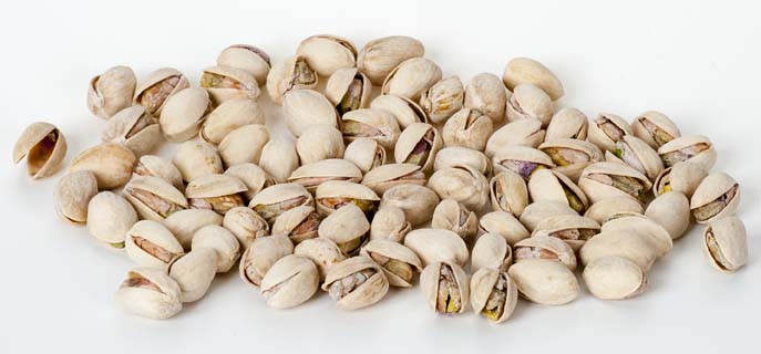 Pistazien ganz, geröstet, gesalzen