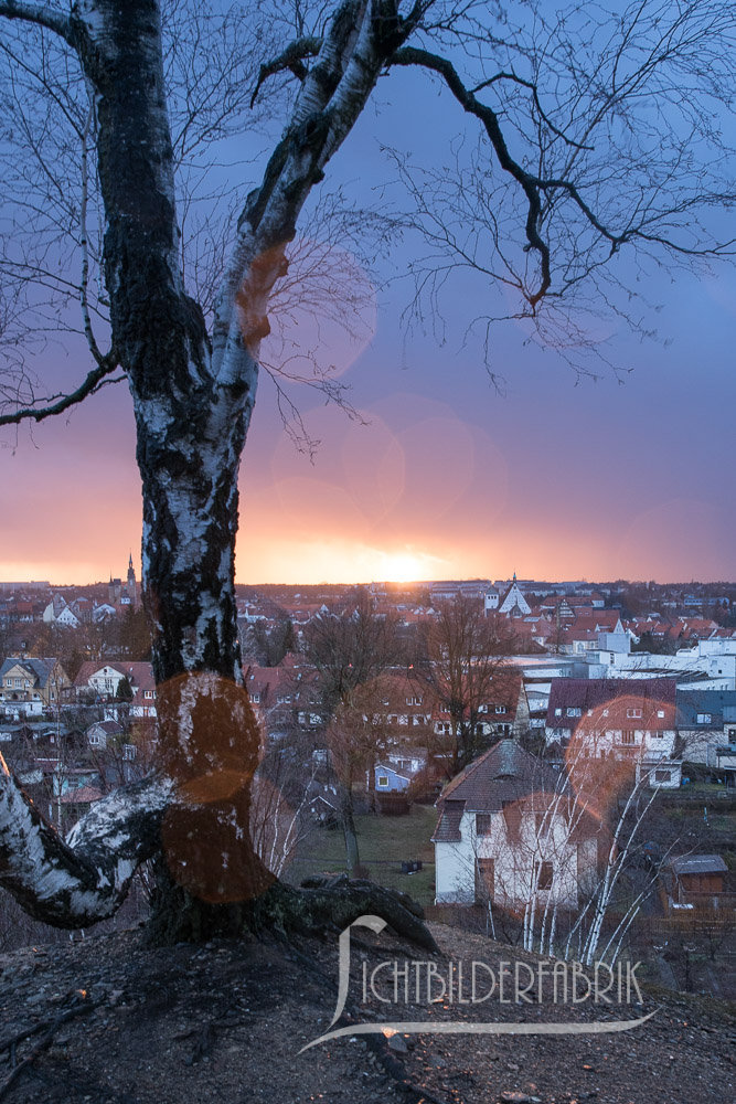 Freiberg - Blick auf die Stadt 3