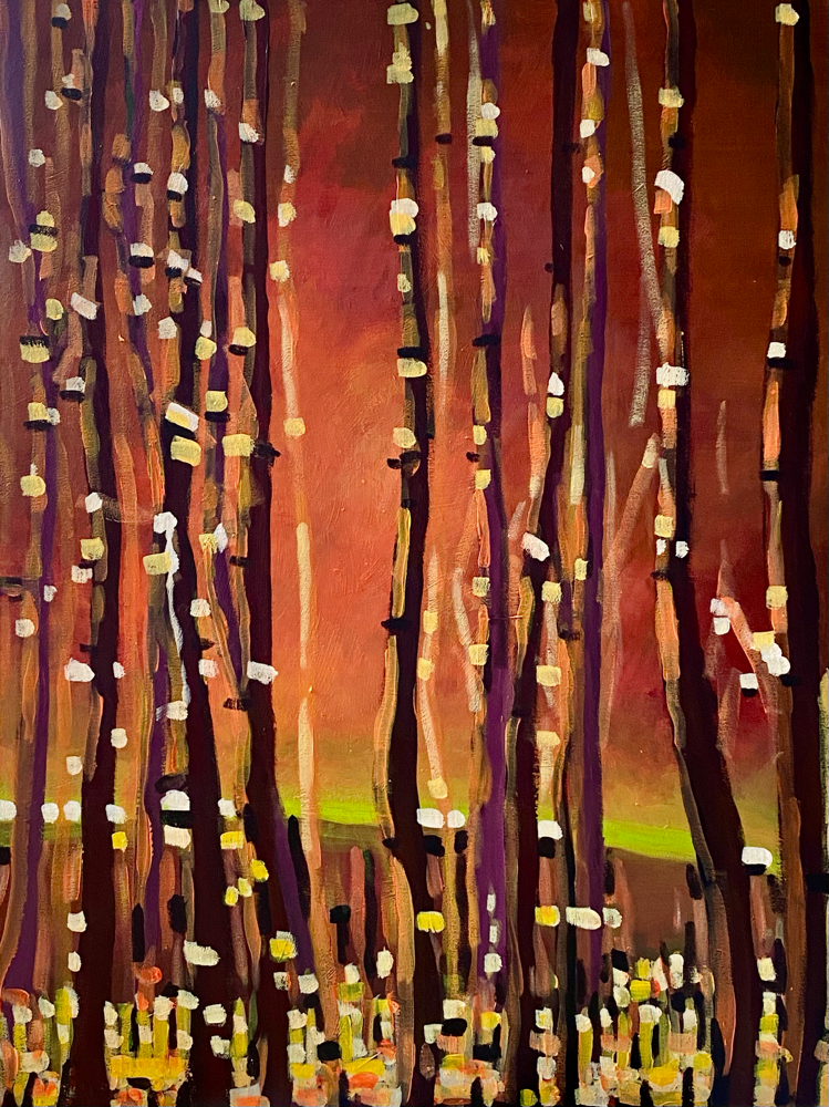 Dämmerung, Acryl auf Leinwand, 60cm x 80cm
