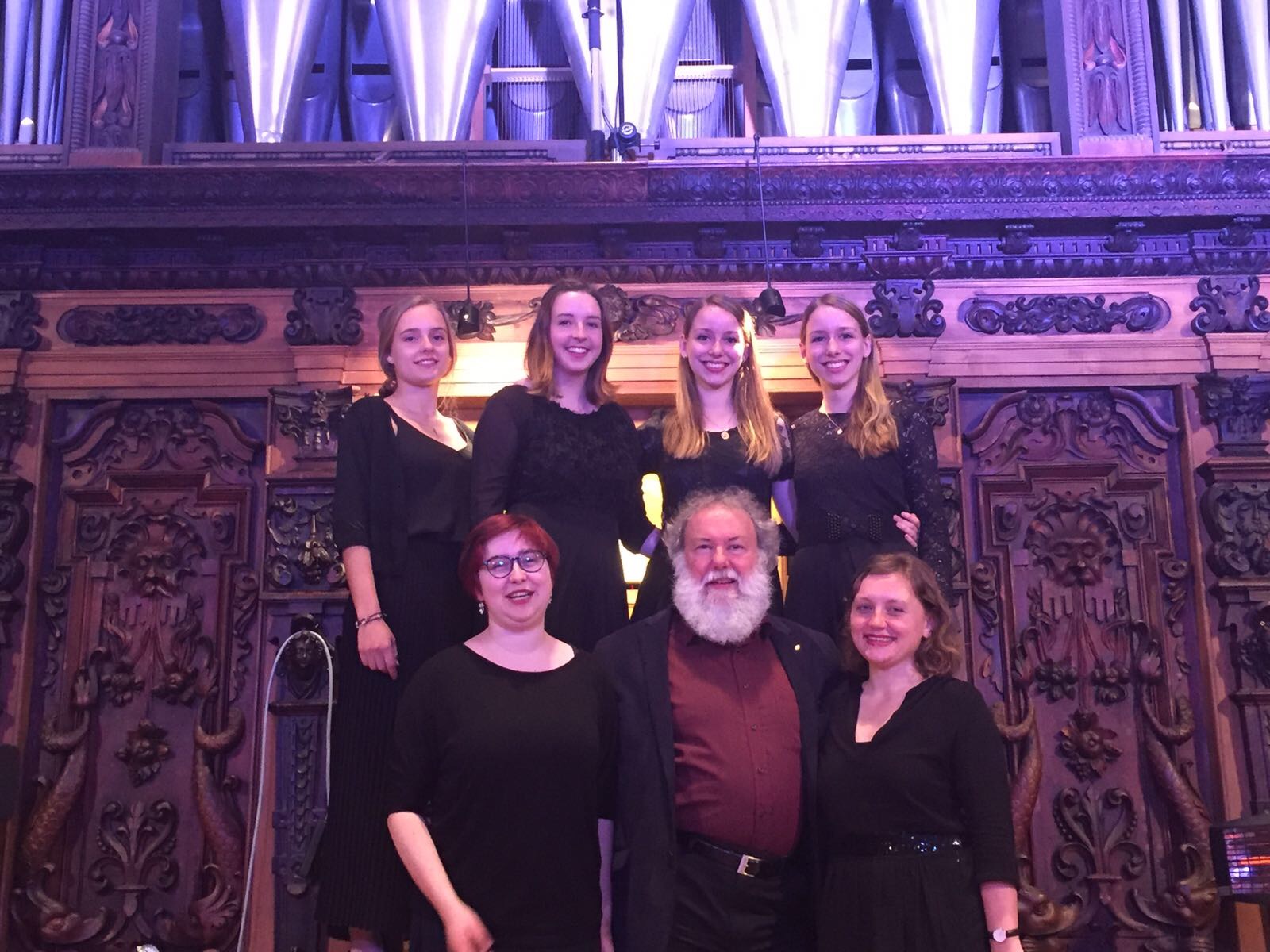 mit Wolfgang Sieber in der Hofkirche Luzern, April 2017