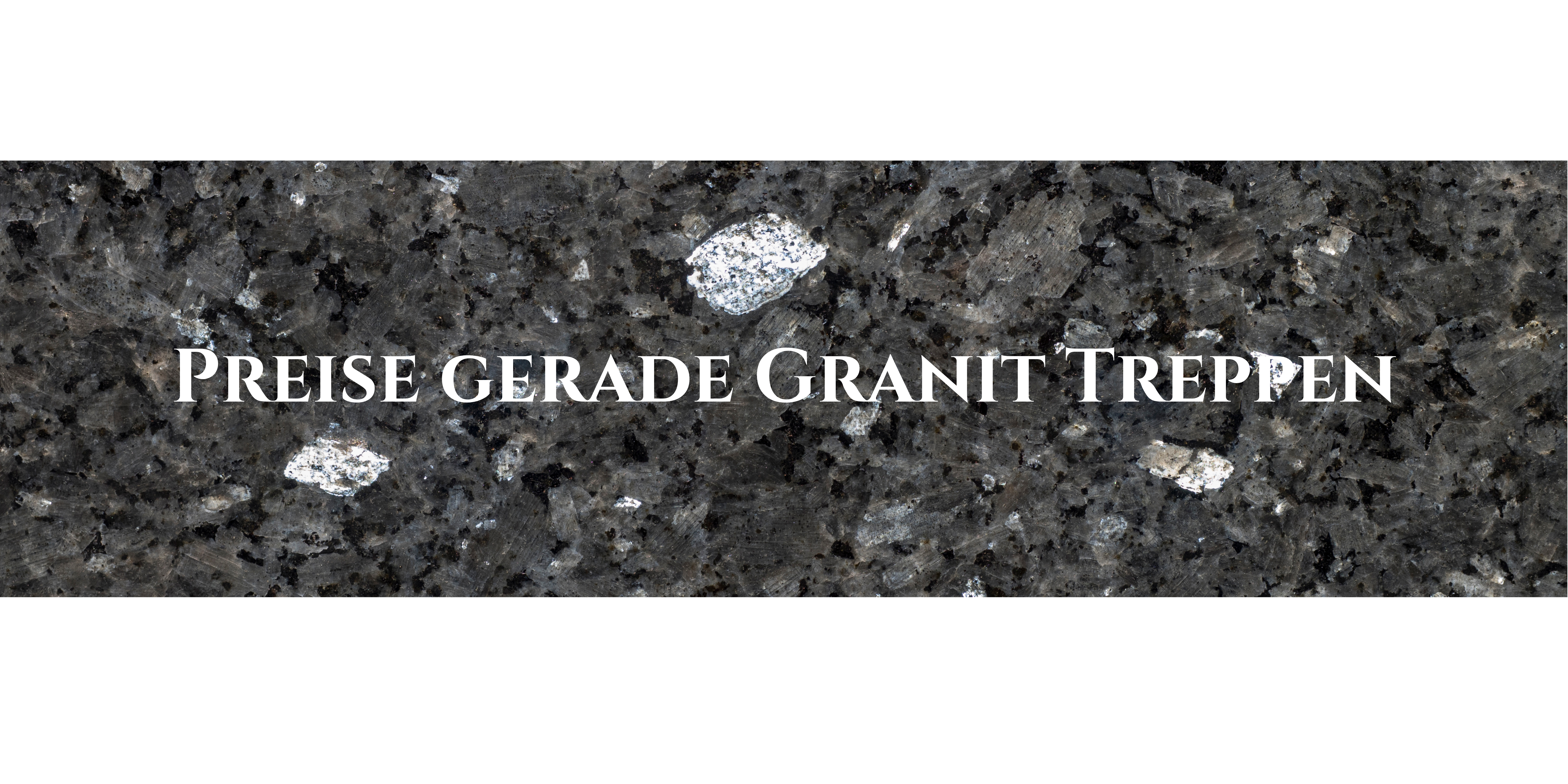 Preise gerade Granit Treppenstufen
