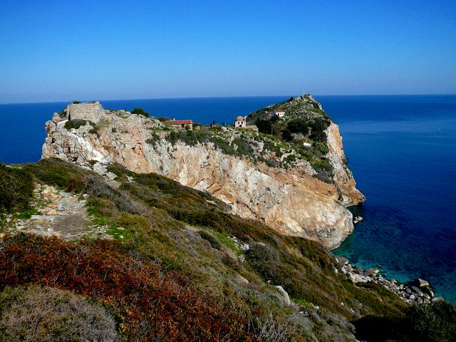 wandern mit Führer auf Skiathos