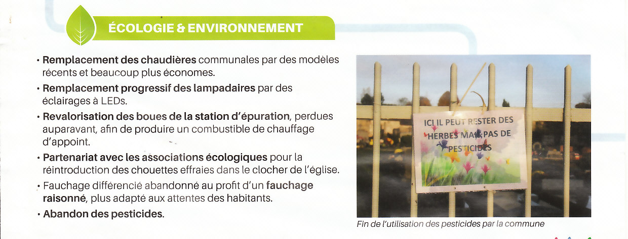 Septeuil le point sur l’Ecologie et Environnement