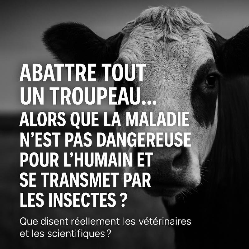 Maladie nodulaire bovine : ce que dit la science, ce que vivent les éleveurs