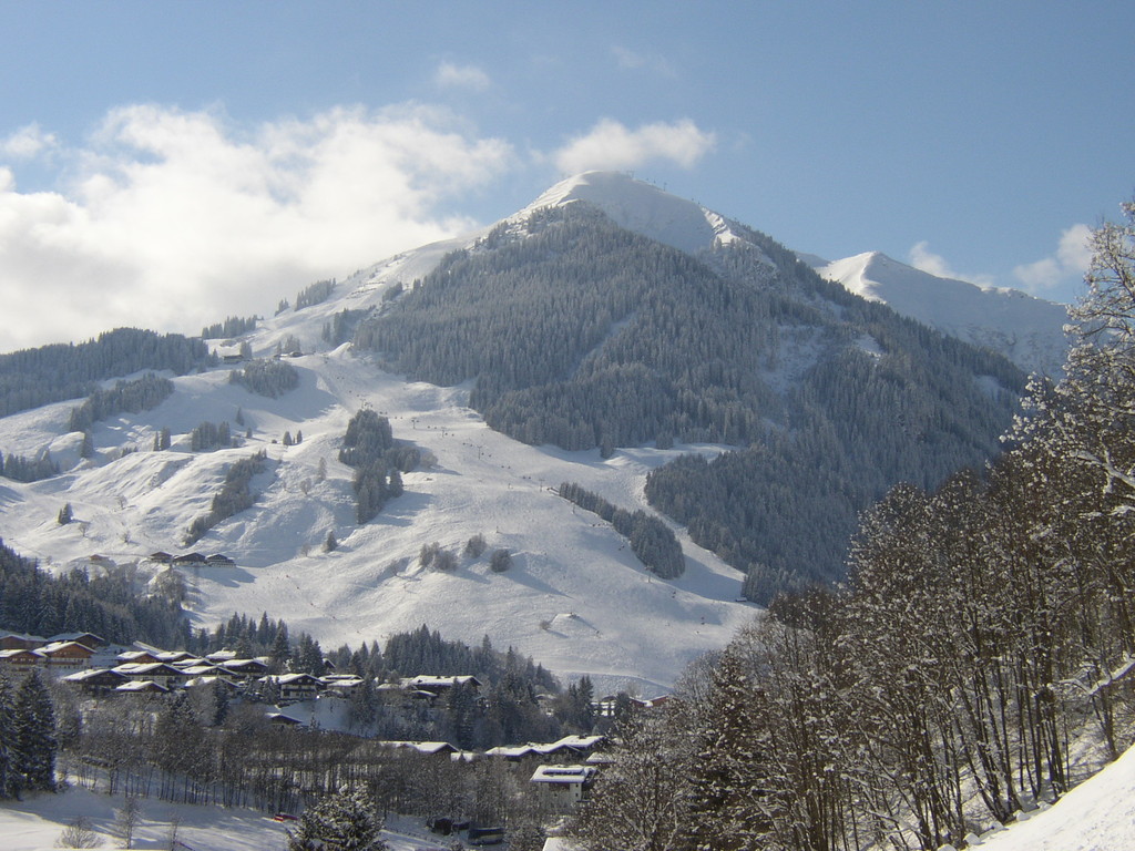 Ausblick nach Hinterglemm