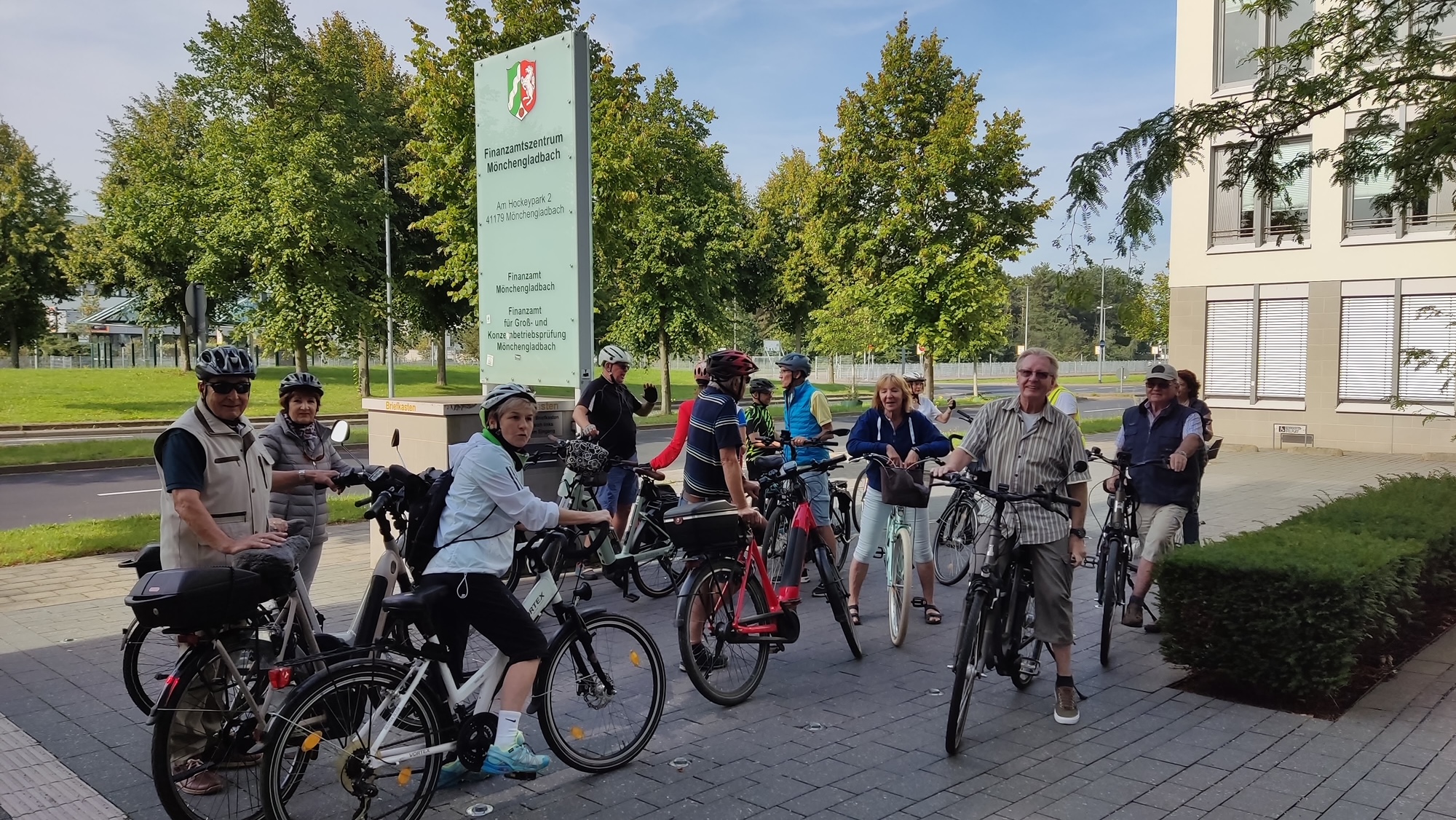 Fahrradtour zum Kürbisfest in Rickelrath