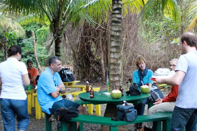 schöner kann ein Imbiss nicht gelegen sein