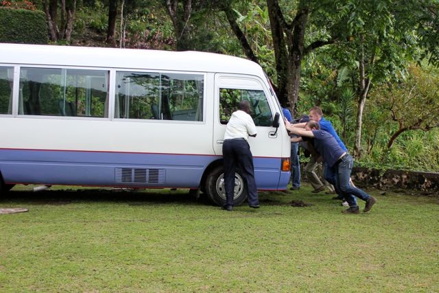 schieben, Schieben...