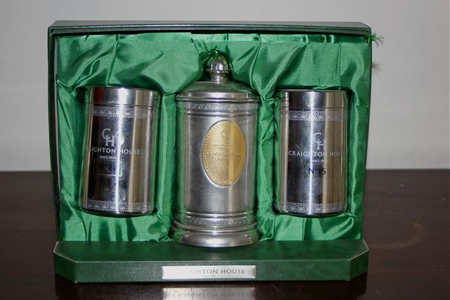 Geschenkset für "ganz wichtige Leute" (Wert ca. 400 Pfund)