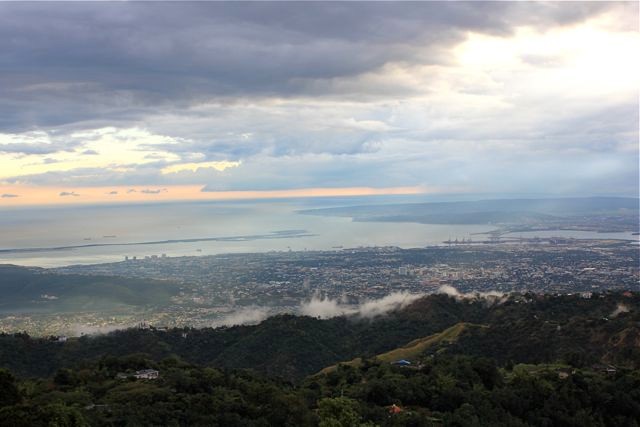 Blick über Kingston von Strawberry Hill aus