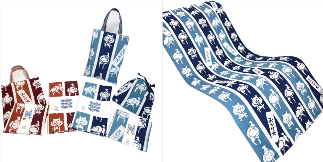 お土産手ぬぐい、アメニティ手ぬぐい