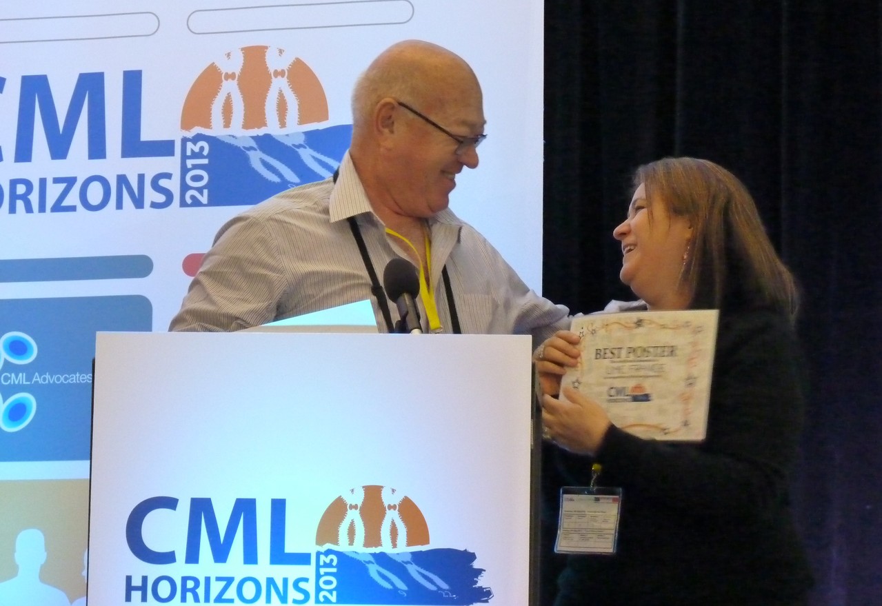 Le prix du "Best Poster" remi à LMC France