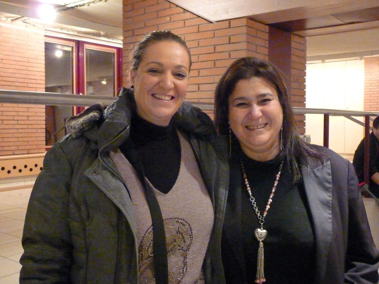 La Corse s'est déplacée jusqu'à Marseille avec Christelle à gauche de Mina 