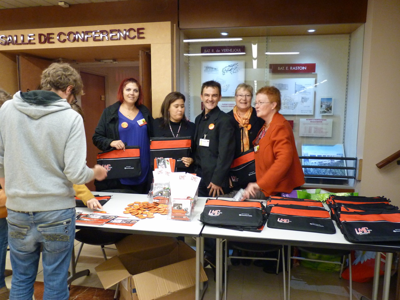 Stand LMC France - Journée Patients FI LMC à Marseillle