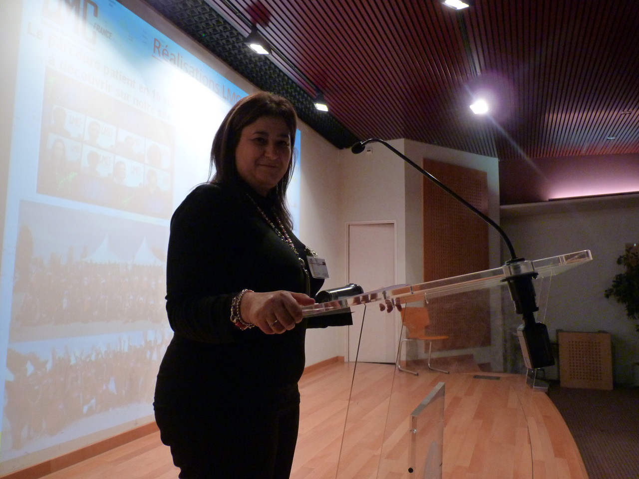 Mina DABAN - Journée Patients Fi LMC à Marseille