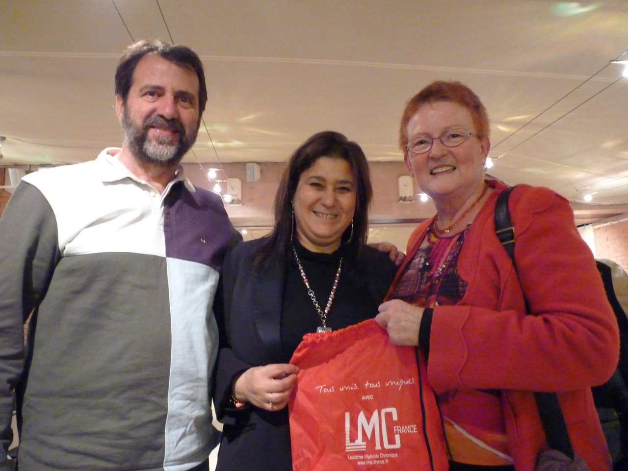 Jean-Paul, Mina et Monique PIALLAT à Marseille