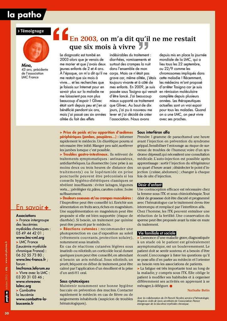 Interview de Mina Daban, Présidente de LMC France