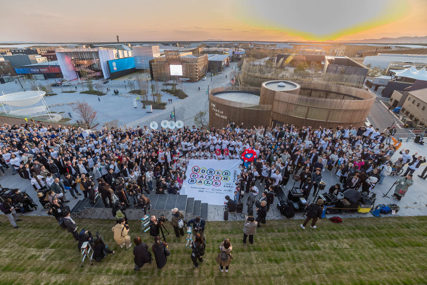 【協賛】大阪・関西万博 世界キャッチボールプロジェクトに協賛！400名で繋いだ想い！