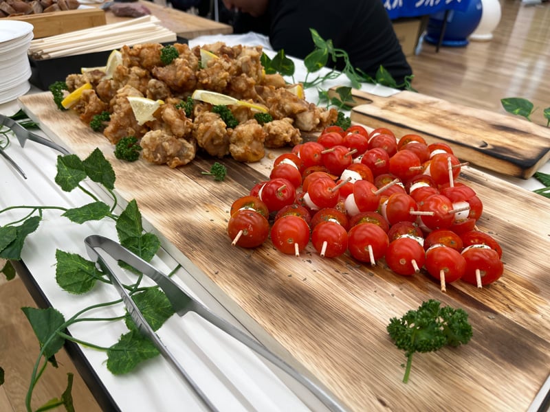 懇親会のケータリング