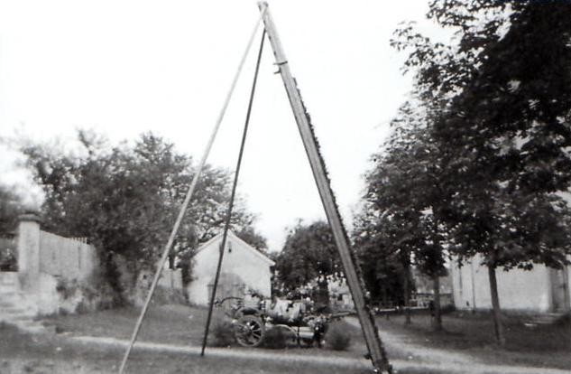 Erste Schubleiter der Feuerwehr Neureichenau
