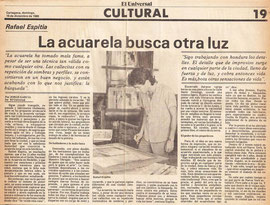 Rafael Espitia, artista nacido en Cartagena (Colombia), fue declarado niño prodigio a la edad de 13 años.