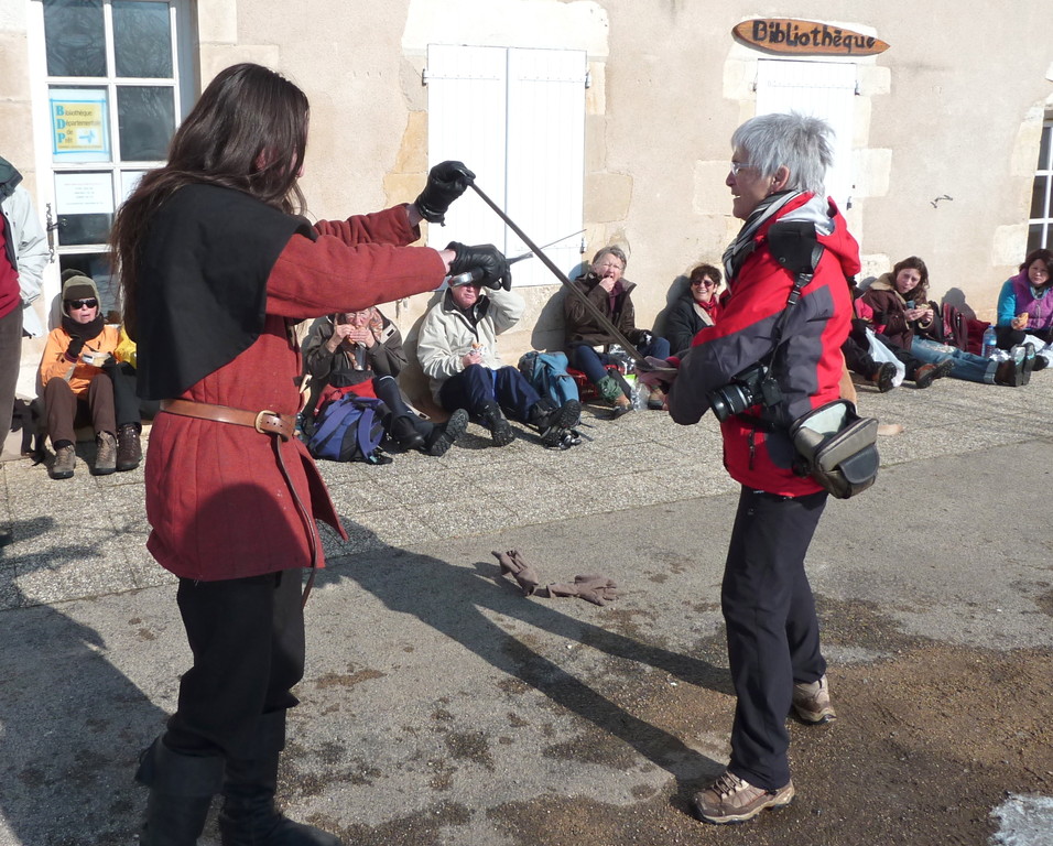 12 février. Chantal prend garde !