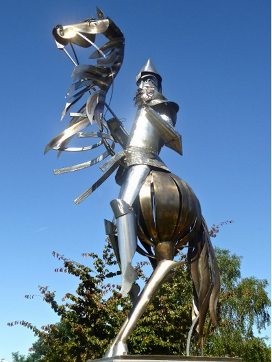 Statue de Geoffroy à la Grand Dent