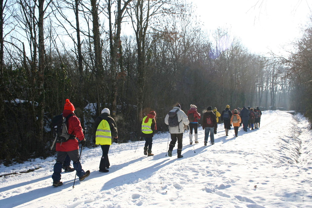 12 février. Marche par moins 10°