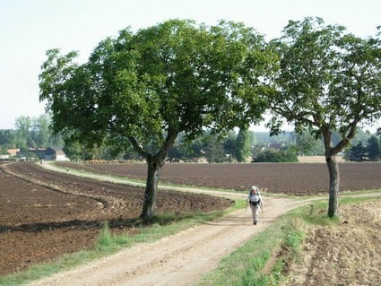 En arrivant à Vieux-Poitiers
