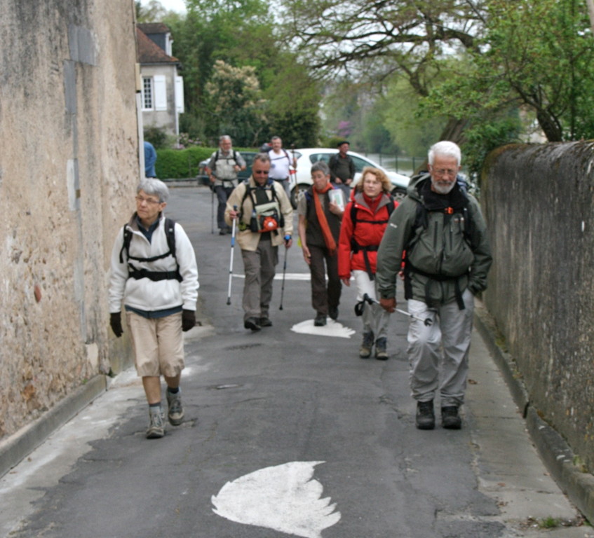 10 avril, Arrivée à Montmorillon